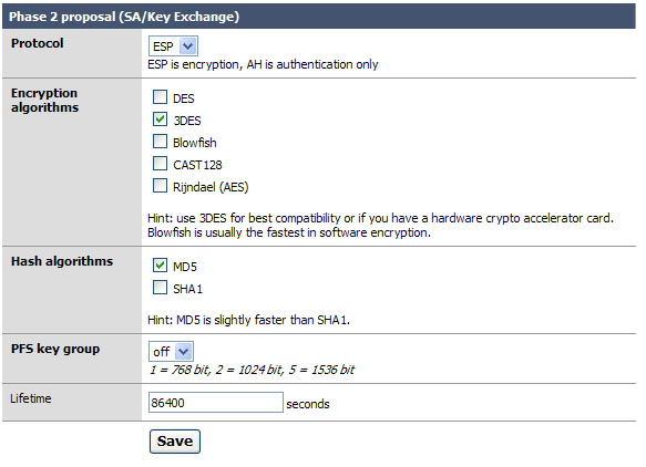 edgerouter x vpn tunnel not going up